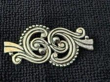 Los Castillo Taxco 1940’s Sterling Brooch 615 Vintage Antique Signed