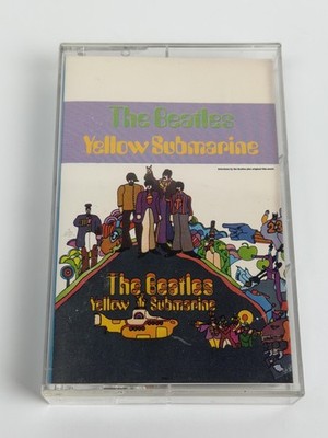 Vintage The Beatles Cassette Yellow Submarine Rock Soundtrack Album 1969 Capitol