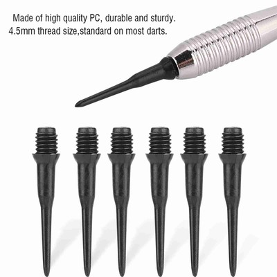 100pcs Kunststoff Dart Spots Nadel Soft Tips Ersatz-Set Zubehör CU