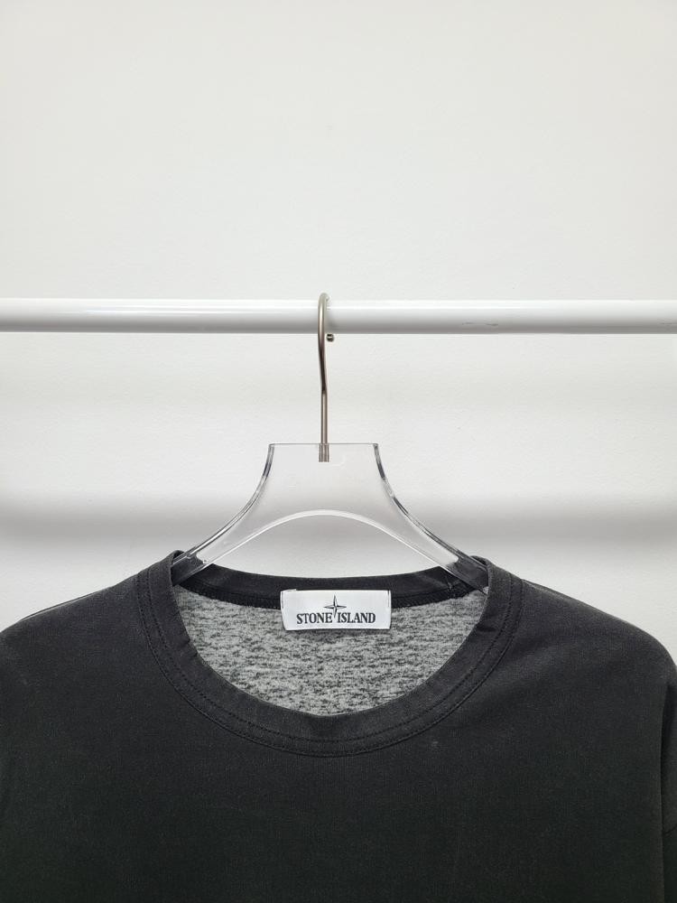 Stone Island Striped Raglan Long Sleeve T-Shirt 129294618 | eBay