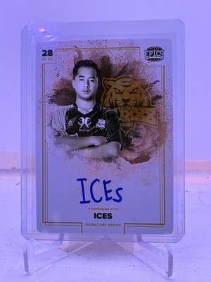 EPICS Collectibles Signature Series AUTO Power888 KPS ICES PUBG Mobile Games