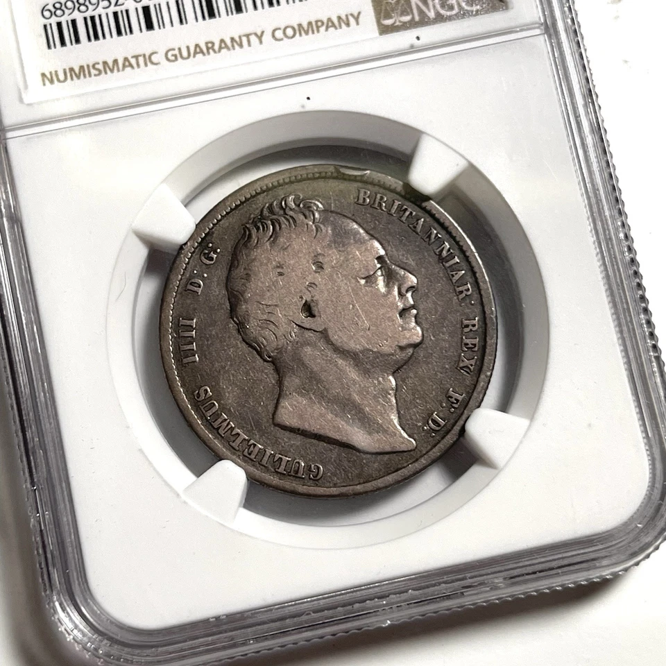 1836 George IV Half Crown 1/2 Great Britain NGC Graded Fine Details KM-714.2 - Image 3 of 4