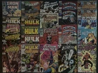 Vintage Marvel Comics Comic Book Lot (25)    Hulk Spider-Man  Daredevil    1970s