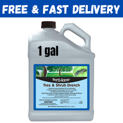 #ad Fertilome 11207 Tree amp; Shrub Drench 1 Gal FREE AND FAST DELIVERY $54.87