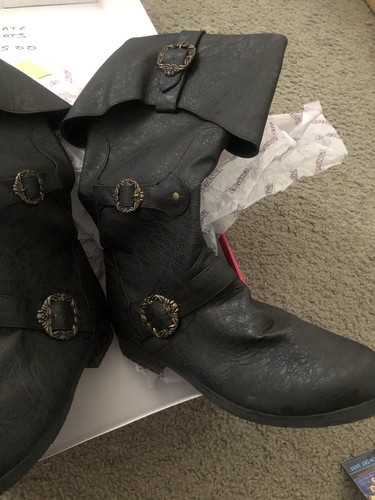 Talla 11/12 Funtasma Edward Kenway Assassin's Creed Disfraz Pirata Feria Botas Para Hombre - Imagen 5 de 8