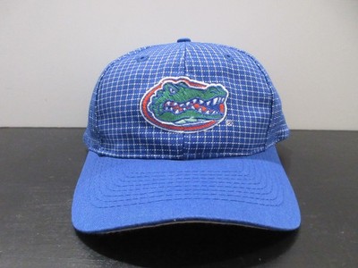 VINTAGE Florida Gators Hat Cap Snap Back Blue College Football Logo 7 Mens 90s