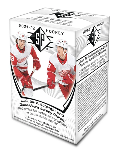2021-22 Upper Deck Sp NHL Hockey Blaster Box