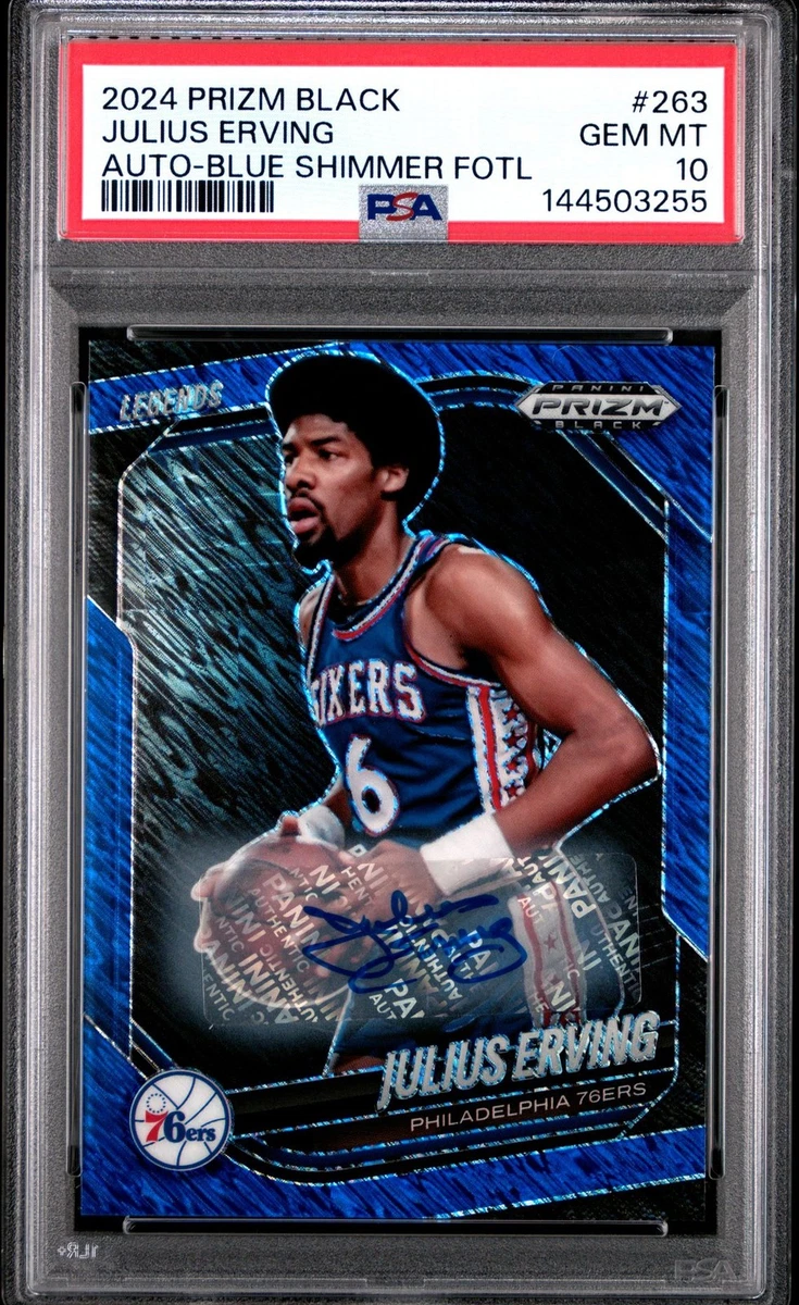 Panini Julius Erving Basketball Serial Numbered Sports Trading