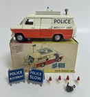Vintage Dinky Toys 287 Police Accident Unit With Cones & Signs In Original Box
