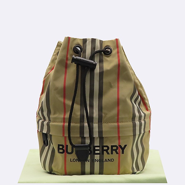 Burberry Drawstring Bucket Pouch with Dust Bag