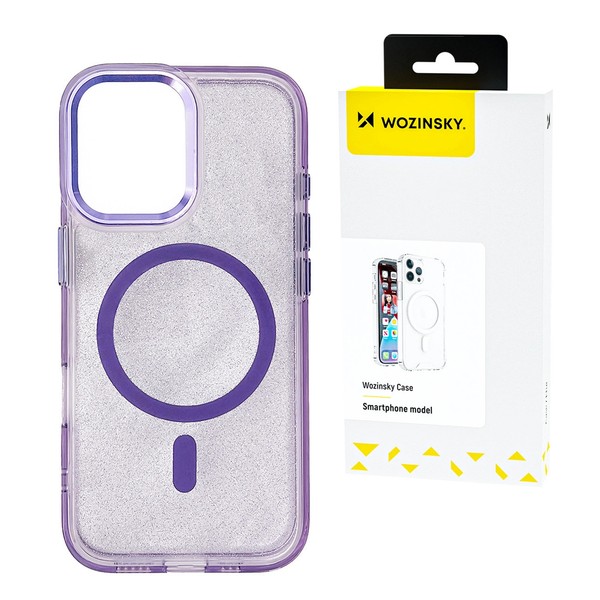 Wozinsky Case Cover FÜR Samsung Galaxy S24 FE FÜR Magsafe MIT Glitzer-image
