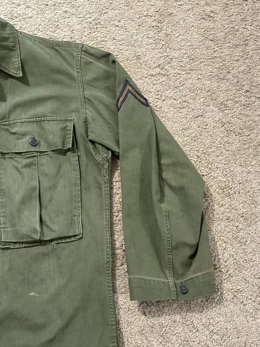 VTG WW2 1940S ARMY M-43 HBT JACKET 38R Utility | eBay