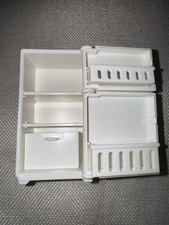 1:12 Scale Dollhouse Miniatures Dollhouse Plastic Refrigerator