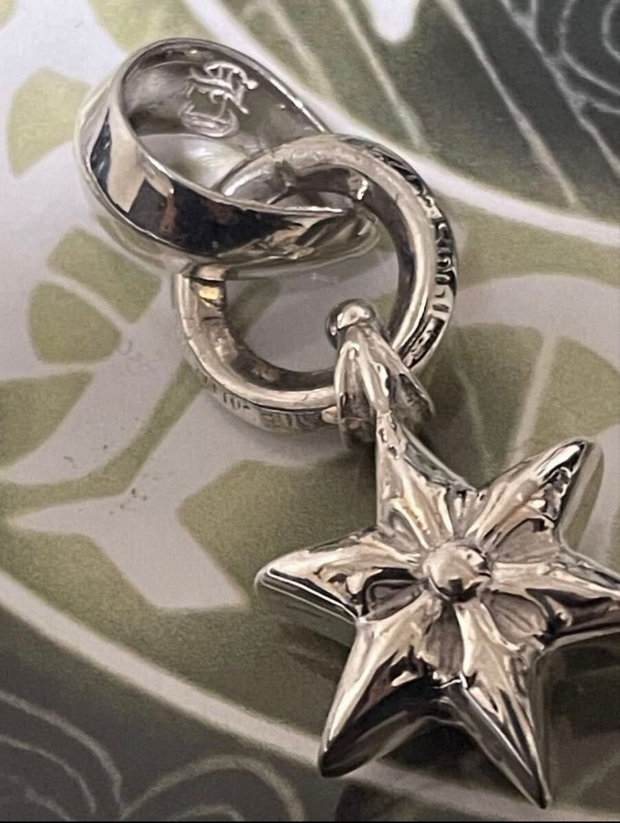 Chrome Hearts Star Pendant w/ Bail Sterling Silver 925 Charm