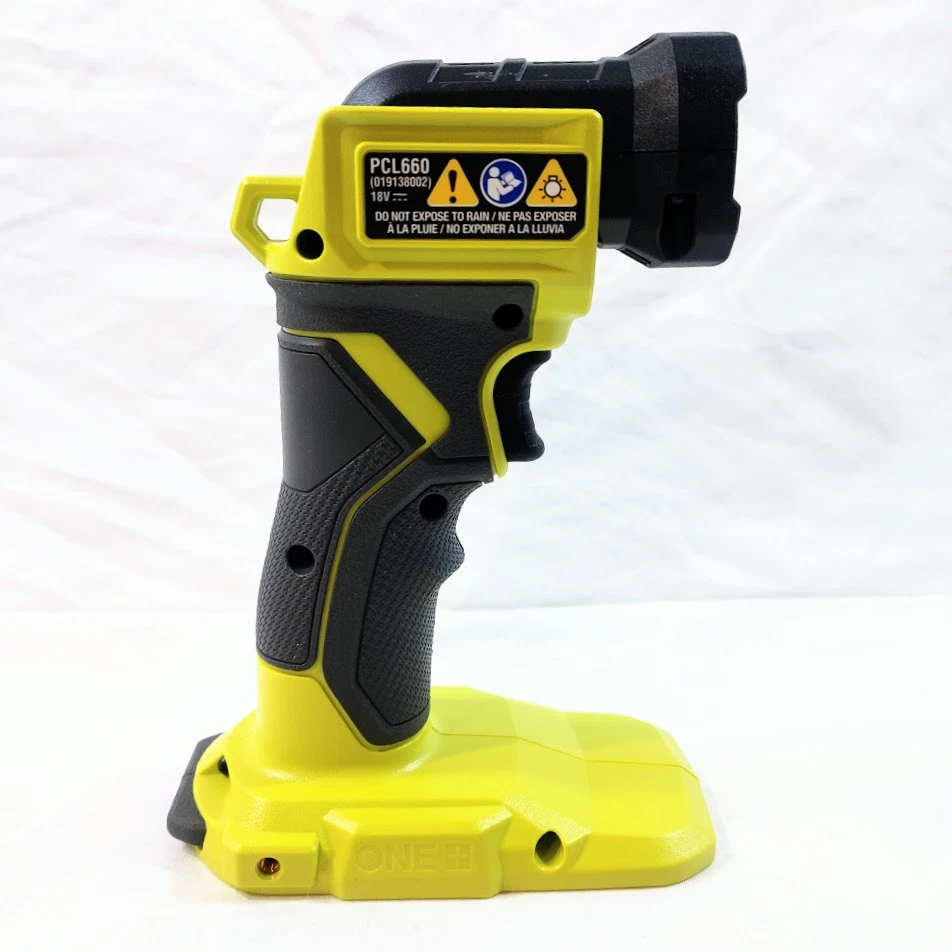 Ryobi ONE+ 18 В беспроводной светодиодный фонарь (только инструмент) 280+ люмен, поворотная головка PCL660 - Изображение 3 из 4
