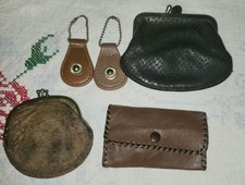 Vintage KEYCASE Holder Wallet Change PURSES  KEYRINGS