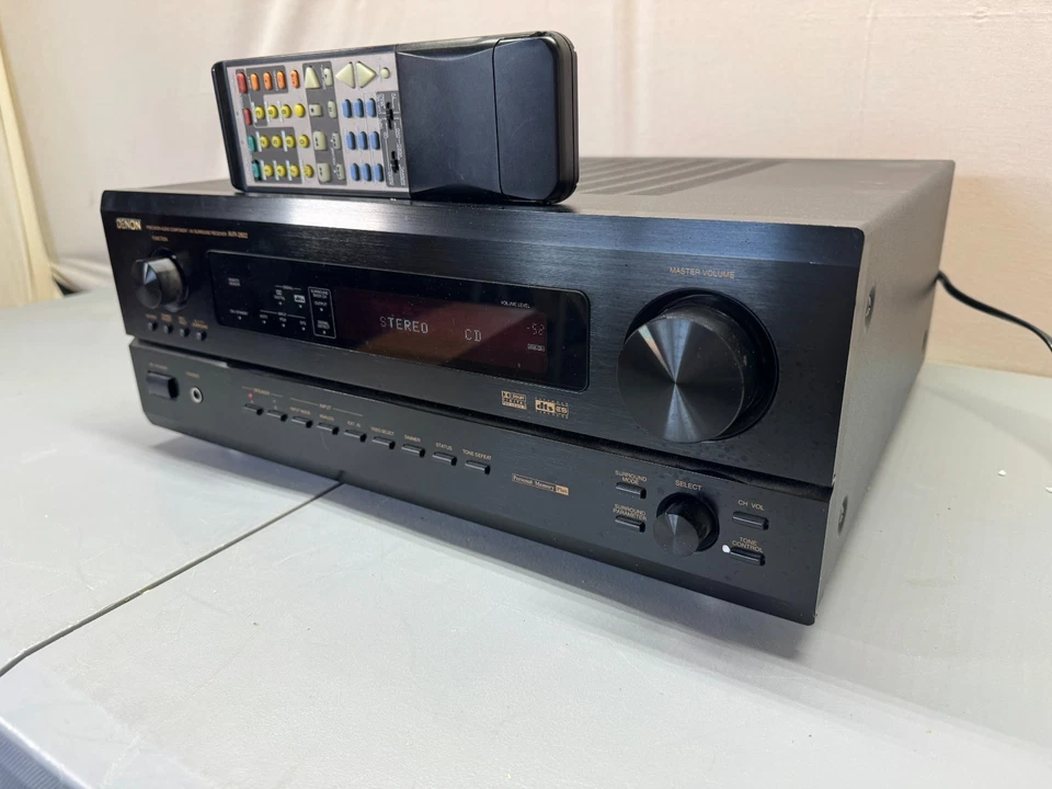 Denon AVR-2802 Receiver HiFi Stereo 6.1 Channel Home Theater AVR Radio Phono - Image 3 of 4