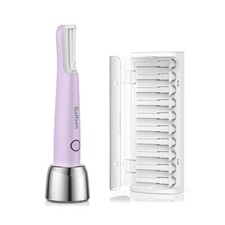 Sonic Dermaplaning Tool for Women, Rechargeable Face Dermaplane Raz... Fast Ship