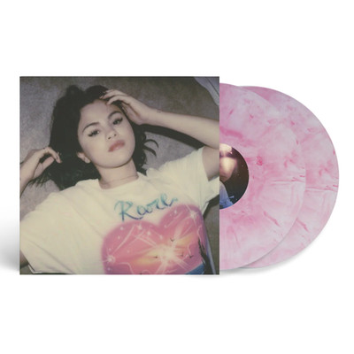 Selena Gomez - Rare - 5 Year Anniversary Deluxe 2LP Pink Swirl Vinyl FAST SHIP