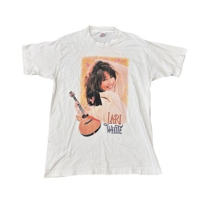 VTG 1995 LARI WHITE NOW I KNOW CONCERT TOUR Country Music Band T-SHIRT Size L