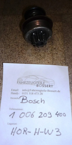 Bosch Anlasser Anlasserritzel 1006209400 Opel VW Seat Audi Ritzel