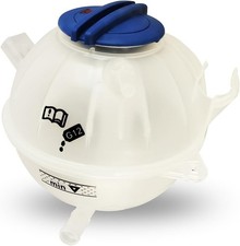 603-253 1K0121407A Coolant Reservoir Tank with Cap for 2006-2019 Aud1 A3 Q3 TT