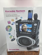 Karaoke USA GF829 Karaoke System 7" TFT Screen 300 Songs D1