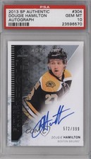 2013 SP Authentic Future Watch /999 Dougie Hamilton #304 PSA 10 GEM MT Auto 00rj