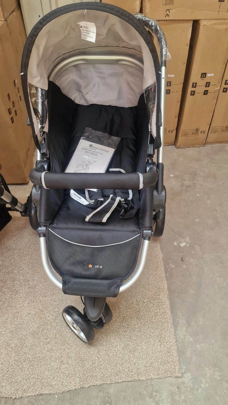 Brand New Kids Pushchair In Black
Opens in a new window or tab