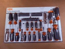 HDX 51 piece Screwdriver Set Phillips Straight Blade Torque - Missing 3