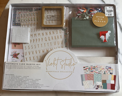 Violet Studio Essentials Collection Ultimate Card Making Kit Over 350 Pieces
