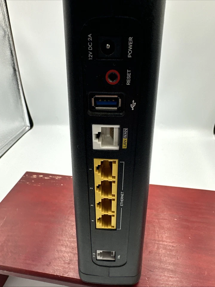 Zyxel VMG4927-B50A Dual-Band Wireless AC2300 VDSL2 Bonding Gateway Tested - Image 2 of 4