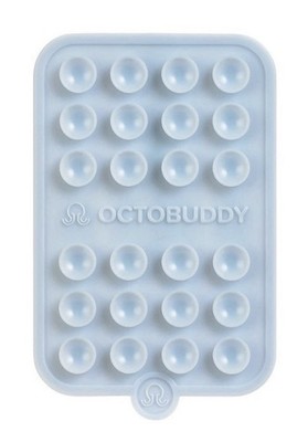 Octobuddy Silicone Suction Cup Phone Case Mount Double-Sided - Baby Blue