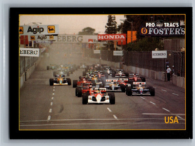 1991 Pro Trac's Formula One Series United States #81 Track Series Trading Card