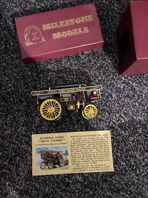 Meilensteinmodelle Nr. 2 - Burrell Scenic Showman's Engine 'Quo Vadis' 1:58 - ZS25