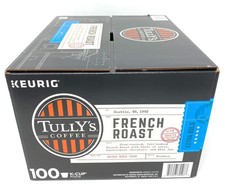 Tully's French Roast K-Cup Pods 0.4 oz. ea., 100 ct. 100 Count Pack of 1