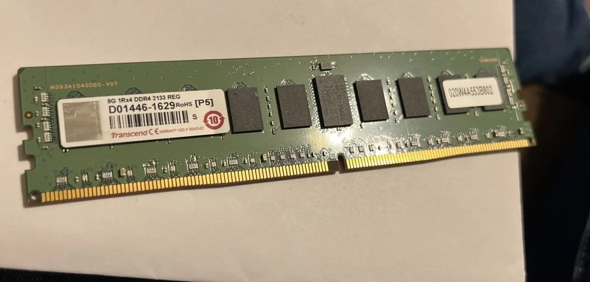Transcend Computer RAM 8 GB Capacity per Module for sale | eBay