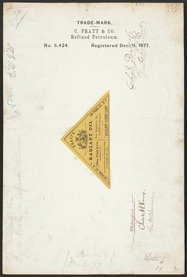 Photo:C. Pratt & Co. for Radiant Oil brand Refined Petroleum