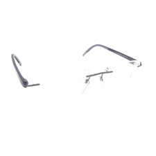 Silhouette 5379 40 6060 Titanium Purple Rimless Eyeglasses Frames 17 130 Austria