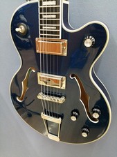 EPIPHONE Uptown Kat ES Sapphire Blue Me Used Poplar body Okoume neck w/Soft case