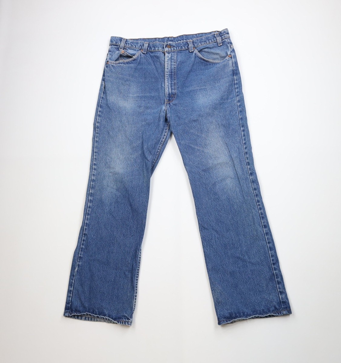 Vtg 90s Levis 517 Orange Tab Mens 38x30 Faded Western Flared Wide Vtg 90s Levis 517 Orange Tab Mens 38x30 Faded Western Flared Wide