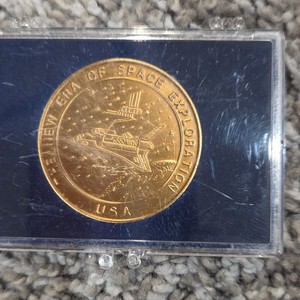 Space Shuttle Exploration Coin Astronauts & Space Travel USA