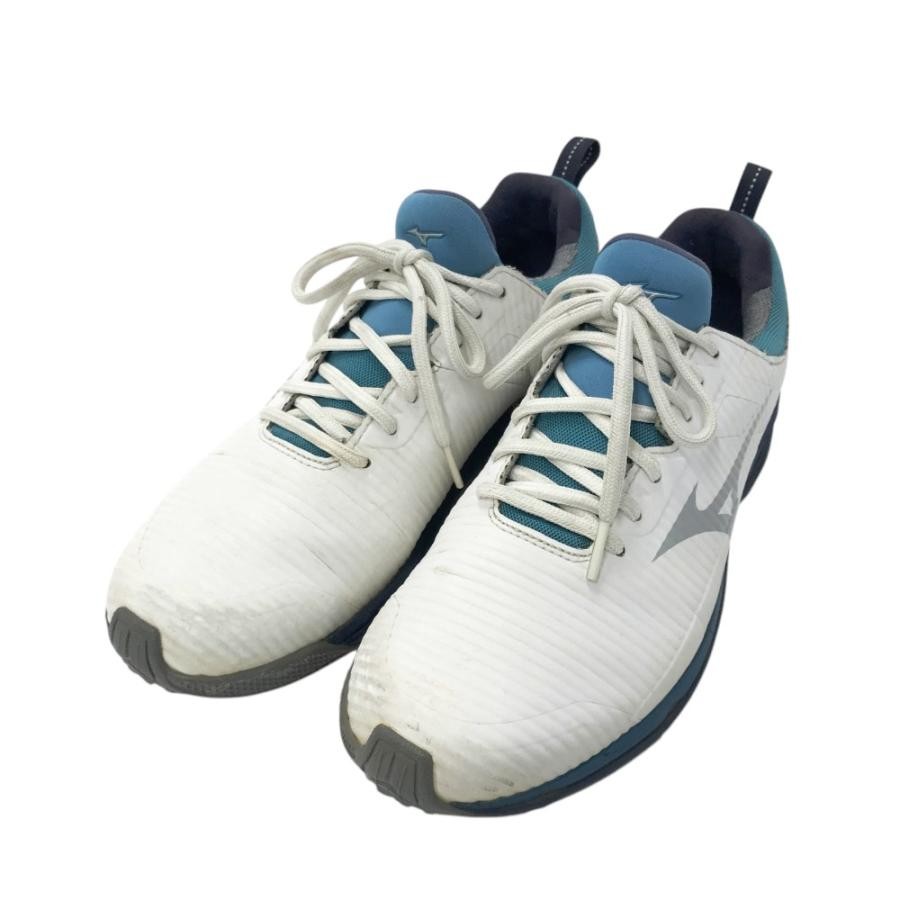 Mizuno Wave Cadence Spikeless Golf Shoes for Men in White Size 26.5cm