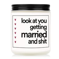 Funny Wedding Gifts, Bachelorette  Bridal Shower Gift for Bride, 7oz Lavende...