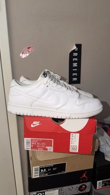 Nike Dunk Low Triple White Mens Size 9 Womens 10.5 2021 DD1503-109 OG Box
