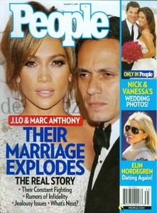 2011 People Magazine: Jennifer Lopez & Marc Anthony ...