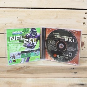 World Series Baseball 2K1 (Sega Dreamcast, 2000)  Complete Tested