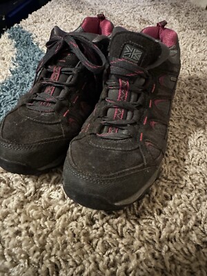 Karrimor Womens Mount Low Ladies Walking Shoes Waterproof Laced