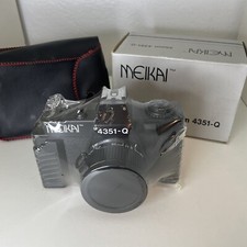 Vintage Meikai 35mm Camera 4351-Q Black New Old Stock