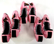 Lot Of 3 Pairs Of Ultra Youth Skate Guards- Pink (Fits Up to Size 13)